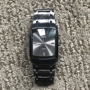 ❌SOLD❌Relic men’s diamond watch stainless steel